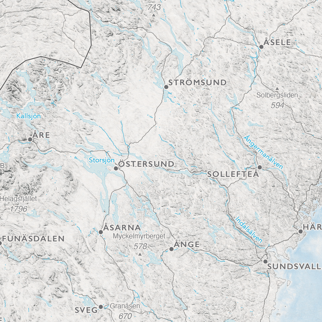 Sverigekarta