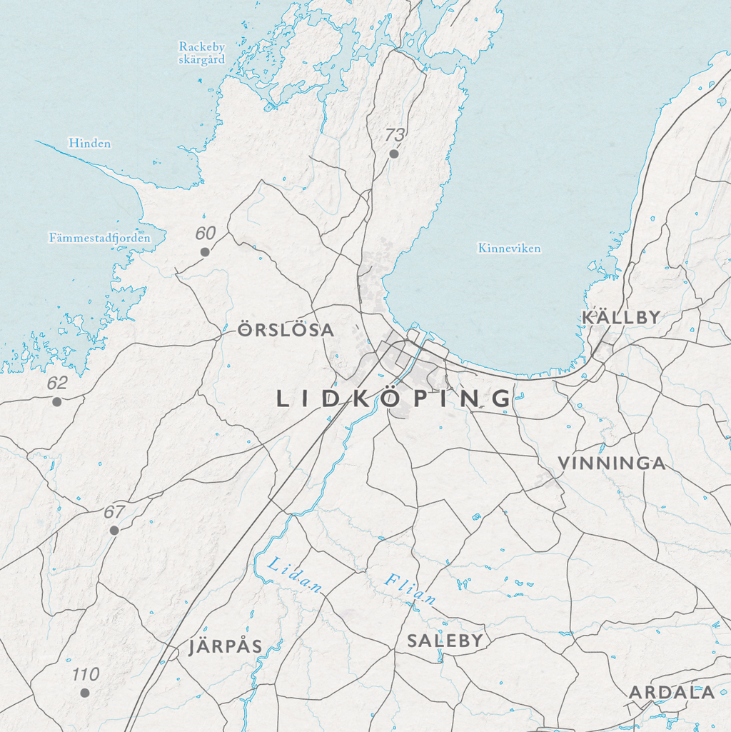 Sjökarta Vänern