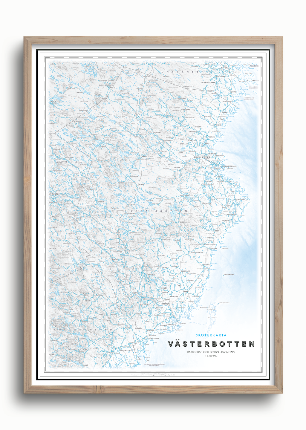 Skoterkarta Västerbotten