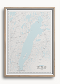 Sjökarta Vättern