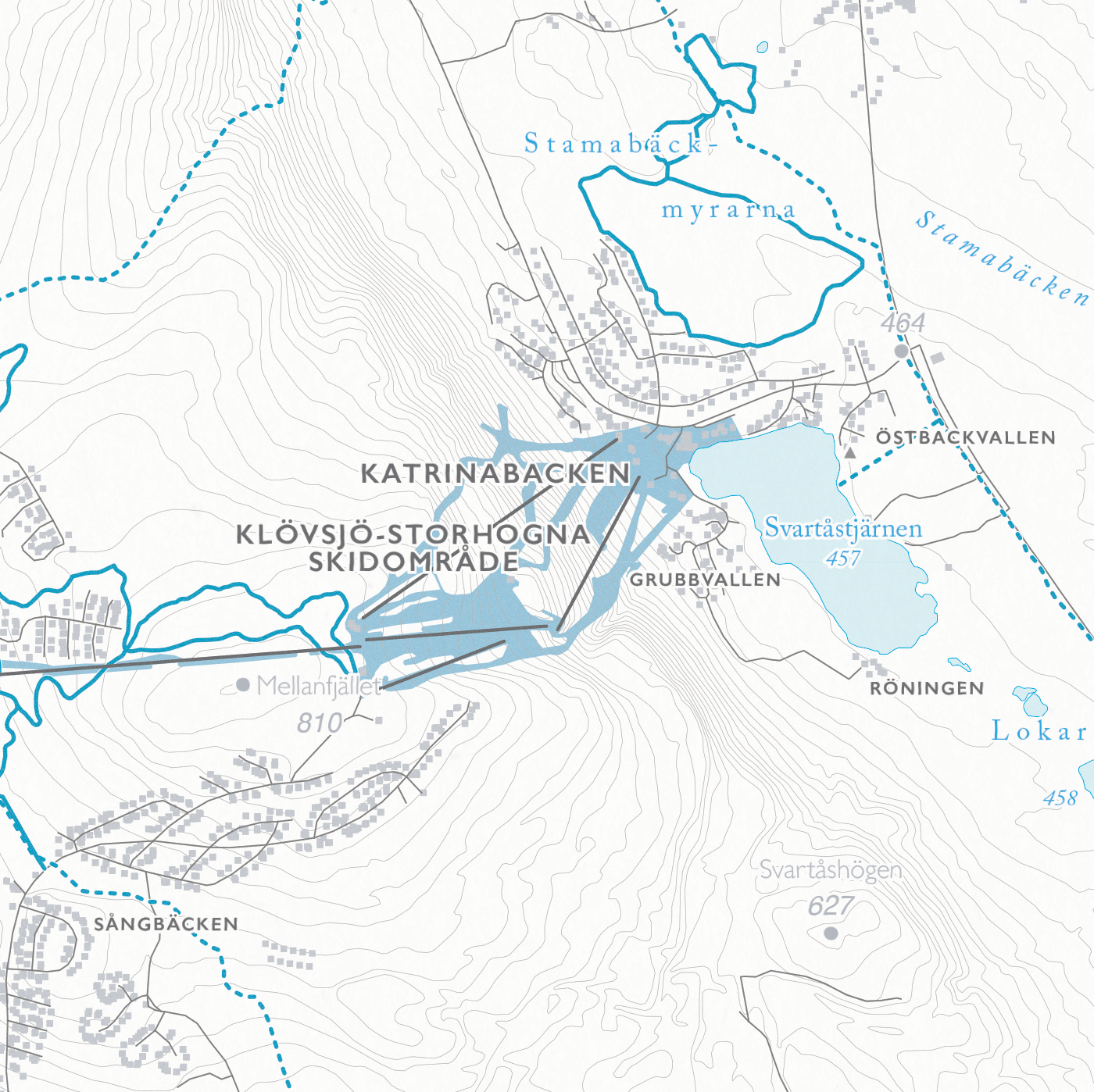 Skidkarta Vemdalen