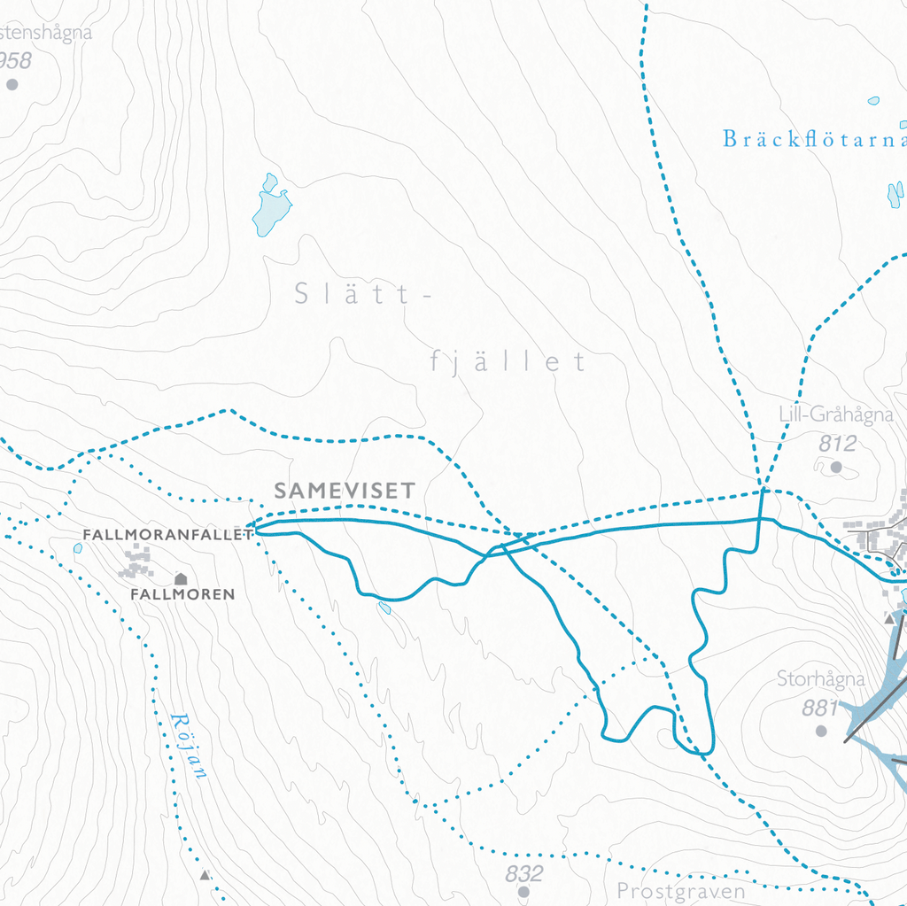 Skidkarta Vemdalen